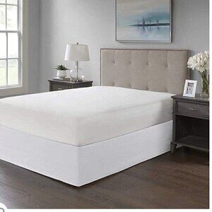 Madison Park Simple Fit Adjustable Wrap Around Bedskirt, One Size Bedding